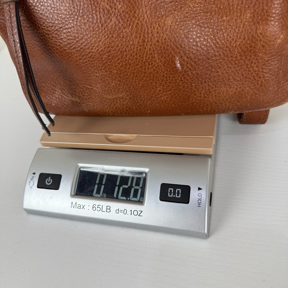 Fossil Brown Leather Cowhide Backpack - Picture 15 of 15